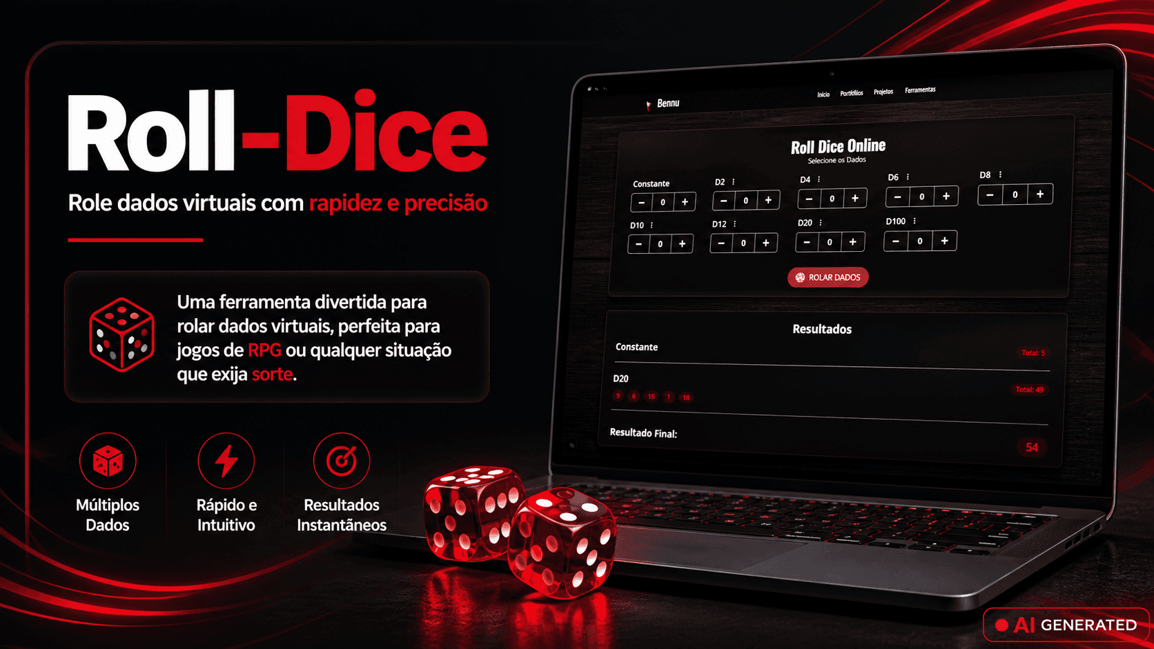 Imagem da ferramenta Roll-Dice